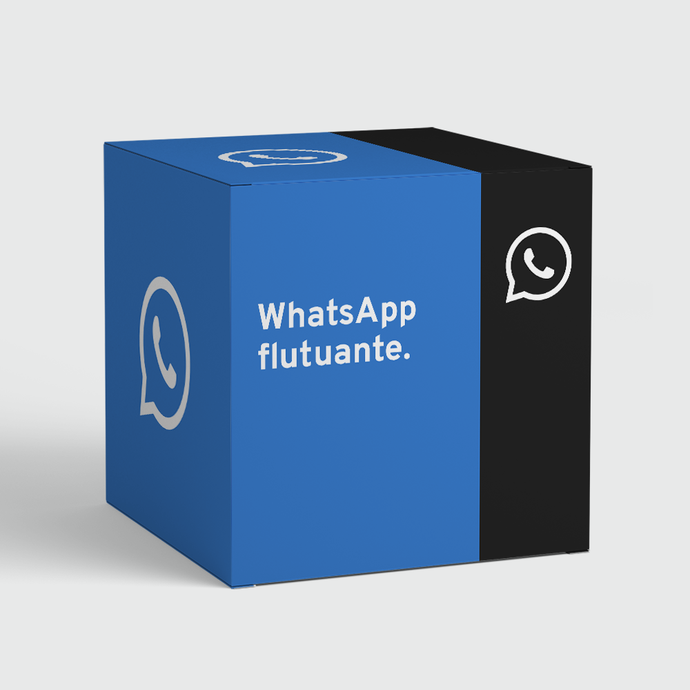 WhatsApp flutuante - Tray Varejo - Temas Auaha